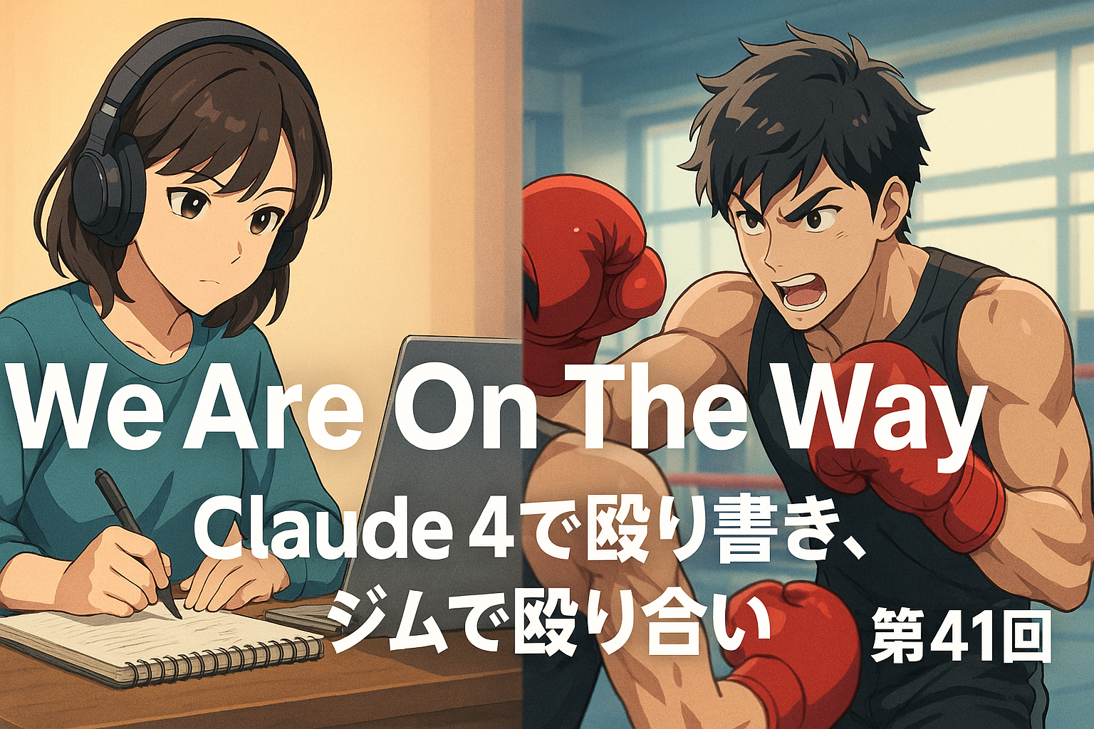 Claude 4で殴り書き、ジムで殴り合い